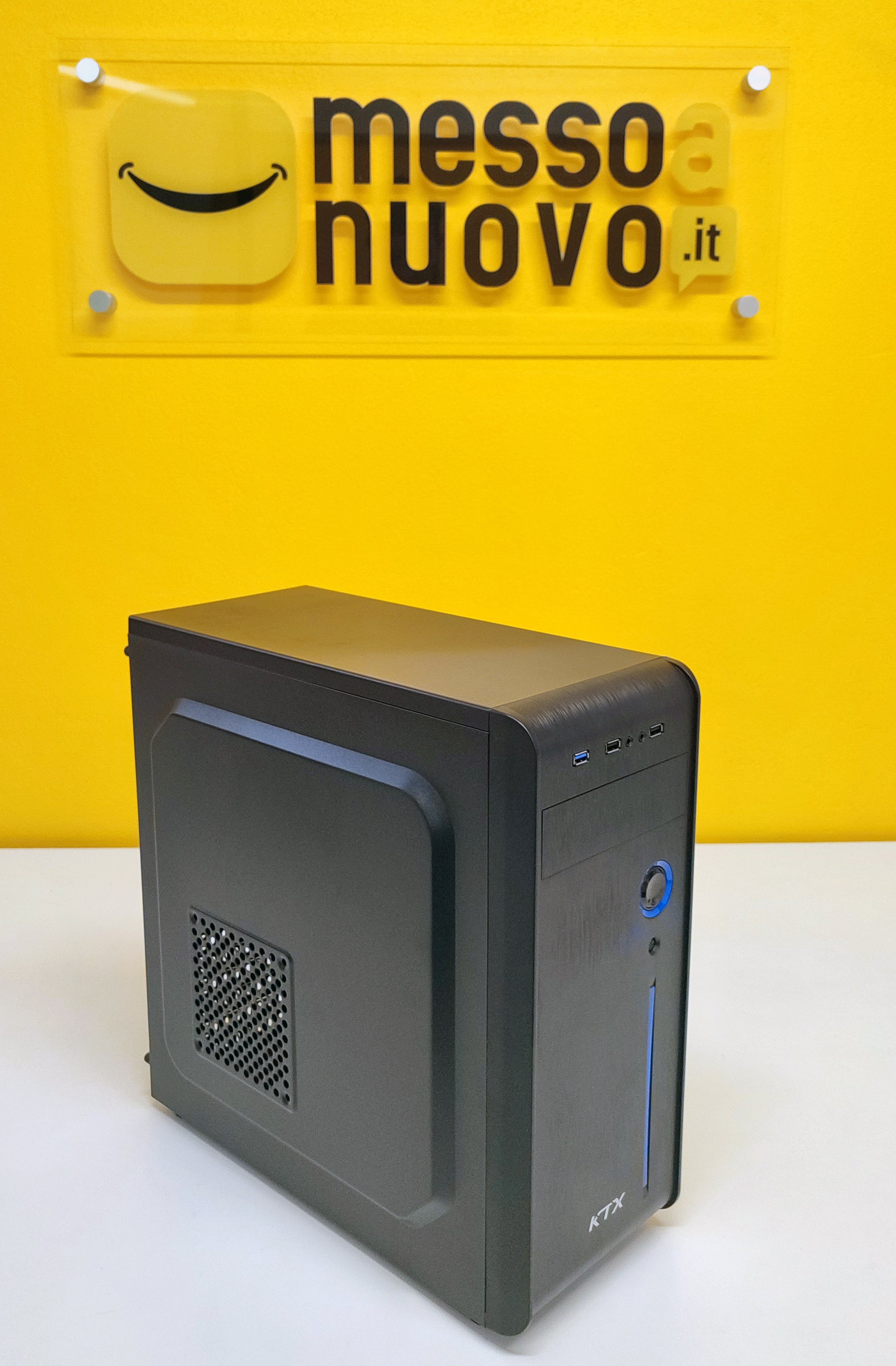 PC Assemblato Comet Computers Parts | Intel Core i5-10400F 6Cores | Ram 16Gb | SSD M.2 NVME 500GB + 10Tb | Nvidia GT730 2Gb | WiFi | Windows 11 Pro Il PC perfetto per qualsiasi uso PC Assemblato Comet Computers Parts | Intel Core i5-10400F 6Cores | Ram 16Gb | SSD M.2 NVME 500GB + 10Tb | Nvidia GT730 2Gb | WiFi | Windows 11 Pro Il PC perfetto per qualsiasi uso